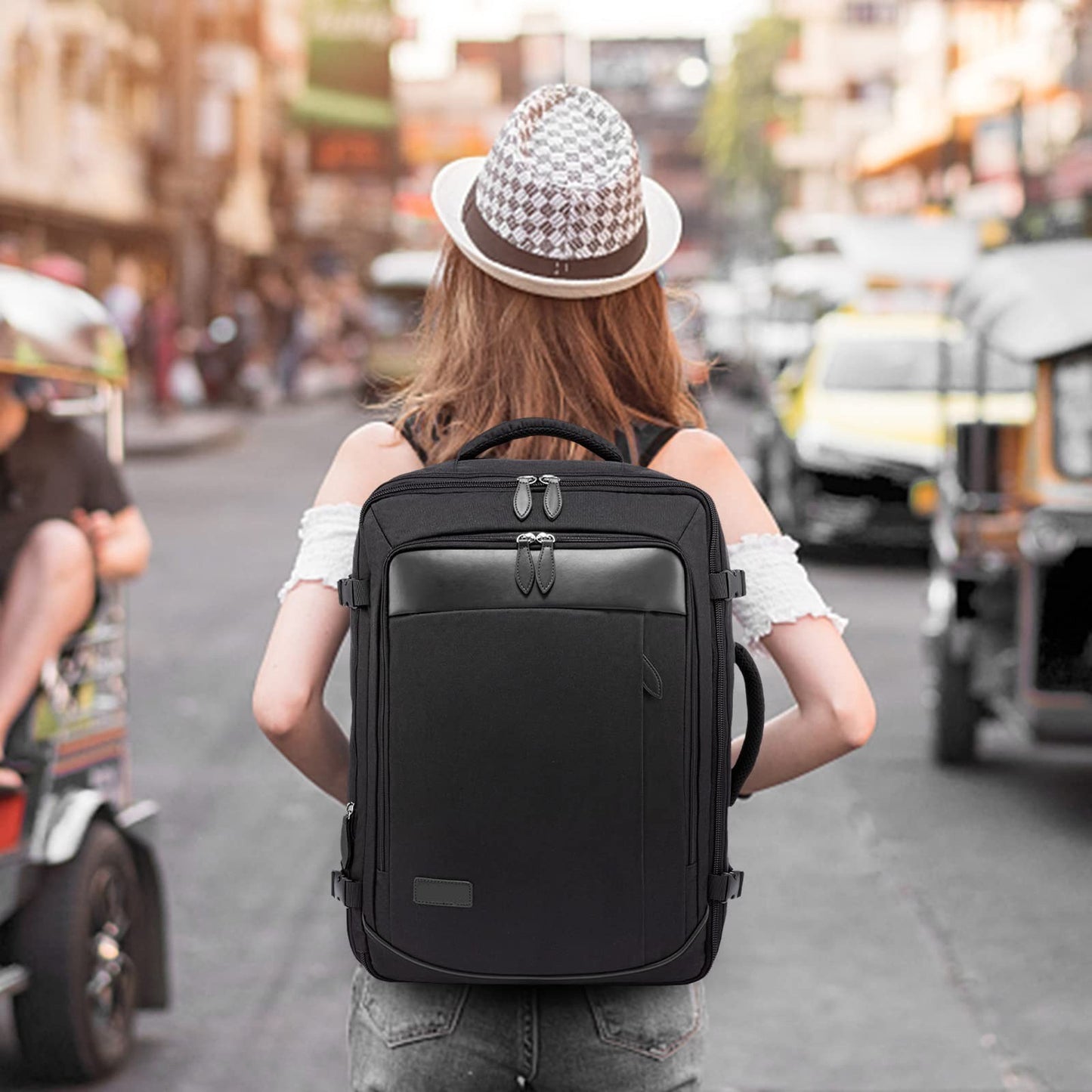 4-Piece Carry-On Travel Backpack Set for Laptops - Perfect for Men & Women