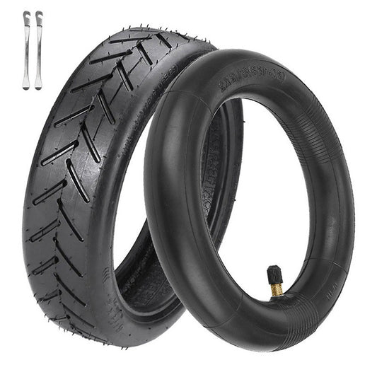 Xiaomi M365 Electric Scooter Tire Set: Outer & Inner Tires with Pry Bar