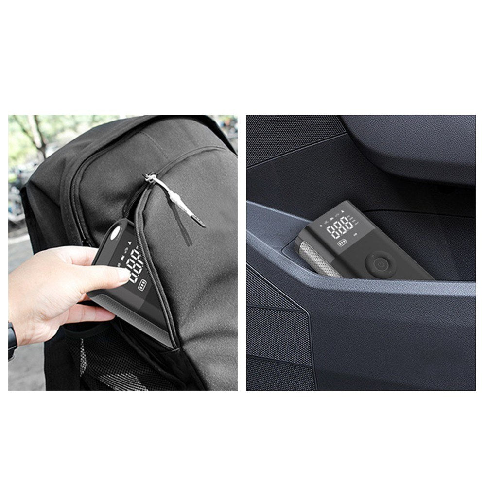 Cordless Tire Inflator Portable Air Compressor with Digital Display for Cars, Bikes, Motorcycles, and Balls