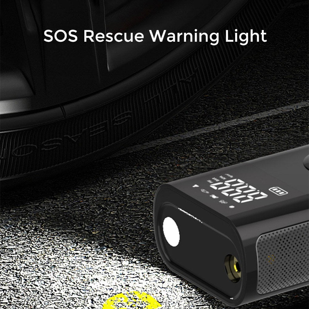 Cordless Tire Inflator Portable Air Compressor with Digital Display for Cars, Bikes, Motorcycles, and Balls