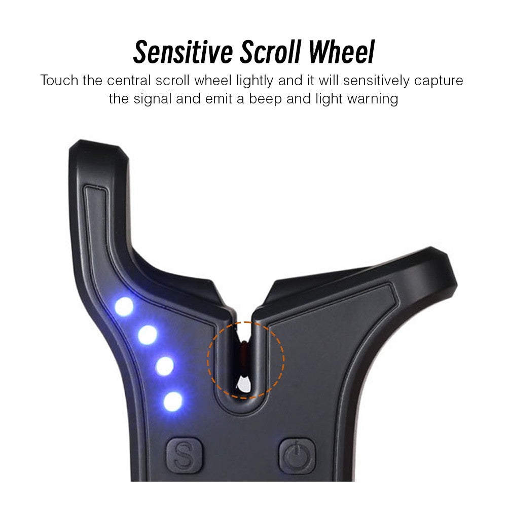 LED Electronic Fishing Bite Alarm Sound Indicator Bell