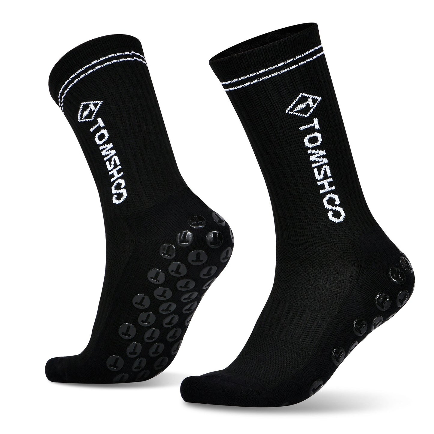 6 Pairs TOMSHOO Anti-Slip Sports Socks for Men & Women – Ideal for Football, Hiking, Running, Basketball, Trampolining, Cycling & Daily Use