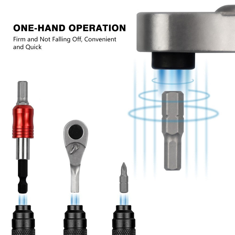 Compact Bike Repair Tool Kit with Ratchet Wrenches - Lightweight & Multi-Functional Bicycle Maintenance Tool Set