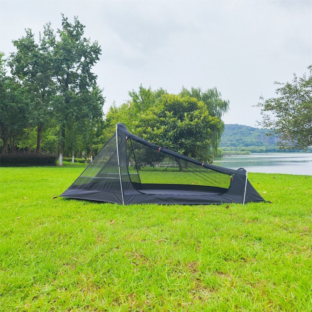 Lightweight 2-Person Backpacking Tent with Aluminum Pole - MCETO Double Layer Camping Tent
