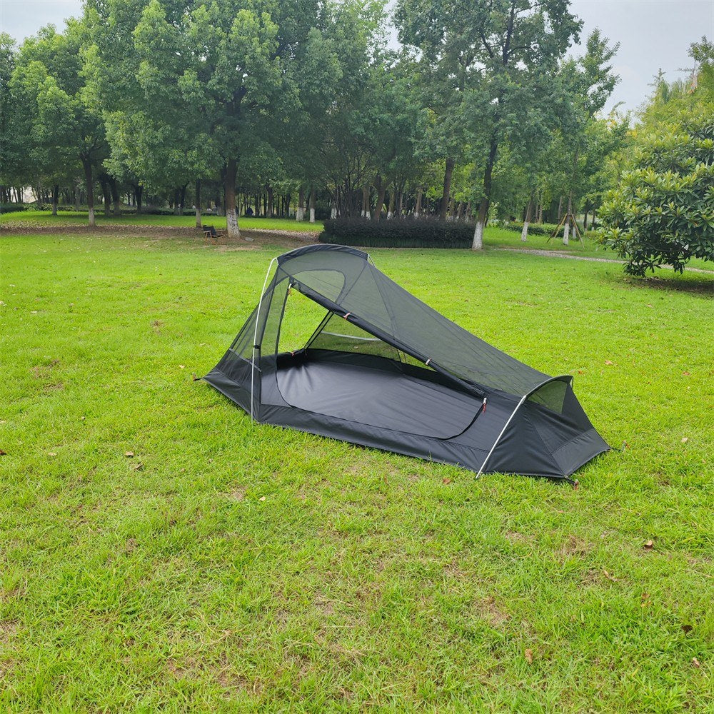 Lightweight 2-Person Backpacking Tent with Aluminum Pole - MCETO Double Layer Camping Tent