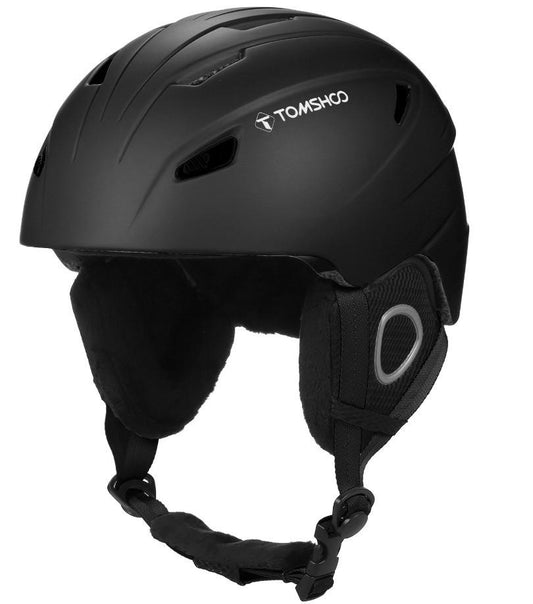 Lightweight Ski & Snowboard Helmet with Removable Goggles, Lining, and Ear Pads for Men & Women