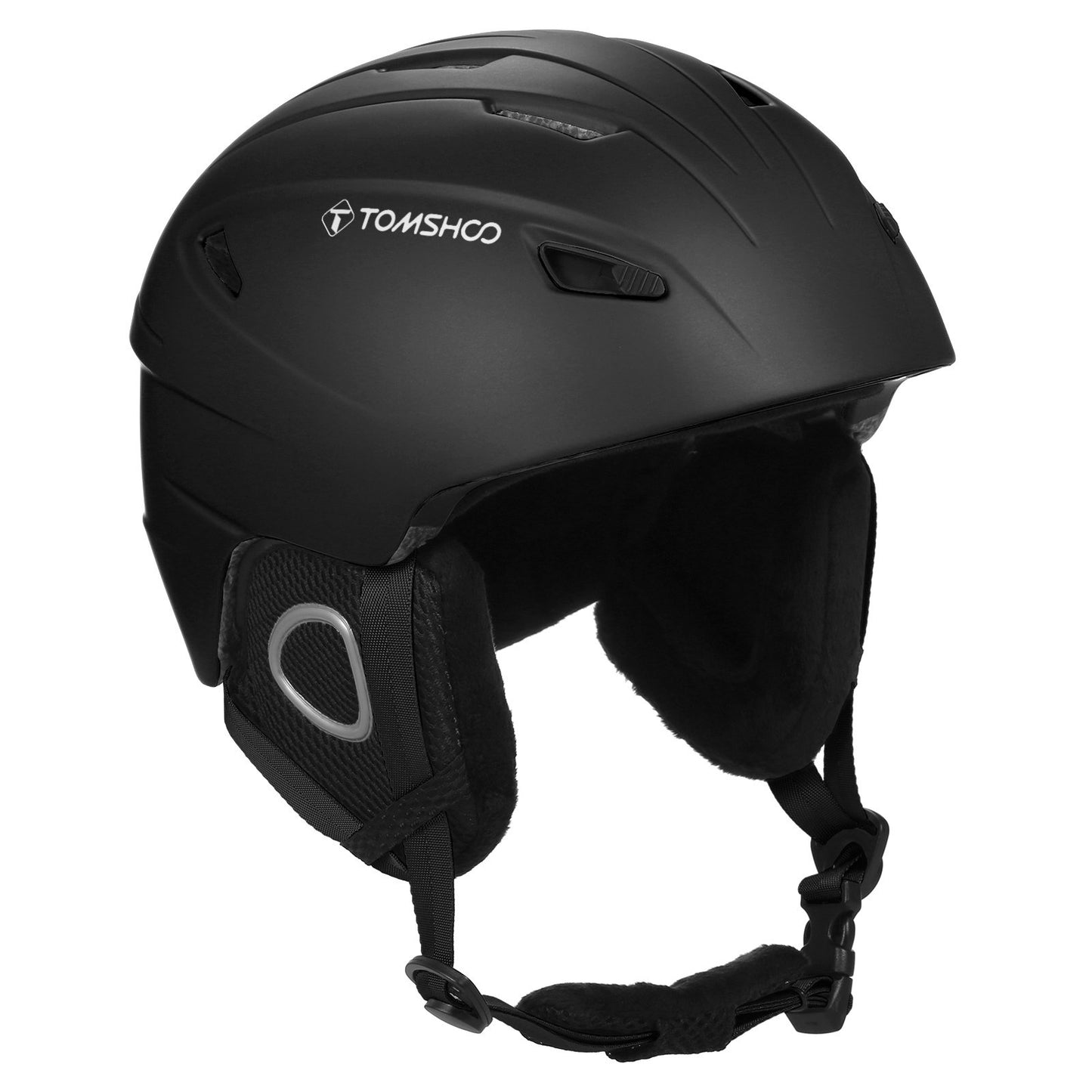 Lightweight Ski & Snowboard Helmet with Removable Goggles, Lining, and Ear Pads for Men & Women