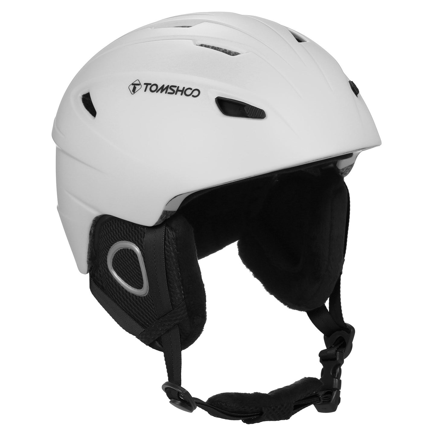 Lightweight Ski & Snowboard Helmet with Removable Goggles, Lining, and Ear Pads for Men & Women