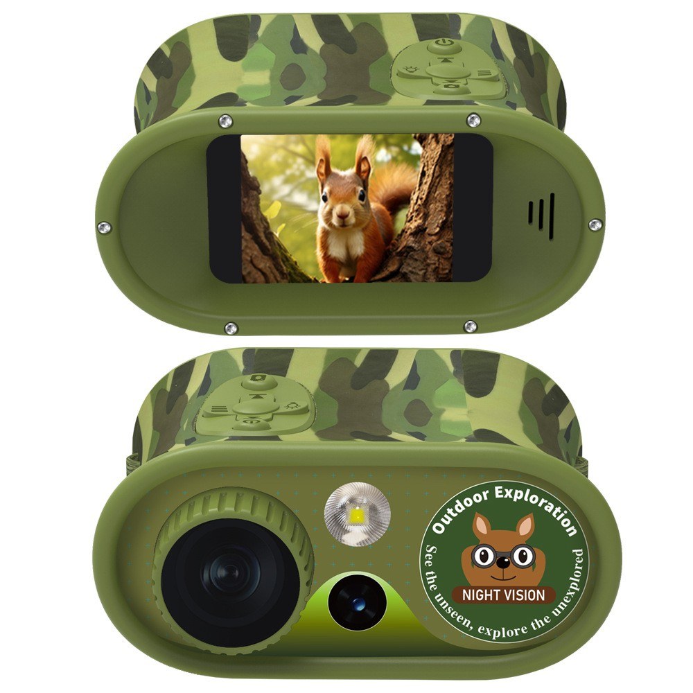Kids Digital Night Vision Binoculars with 2.4” Display & 8X Zoom