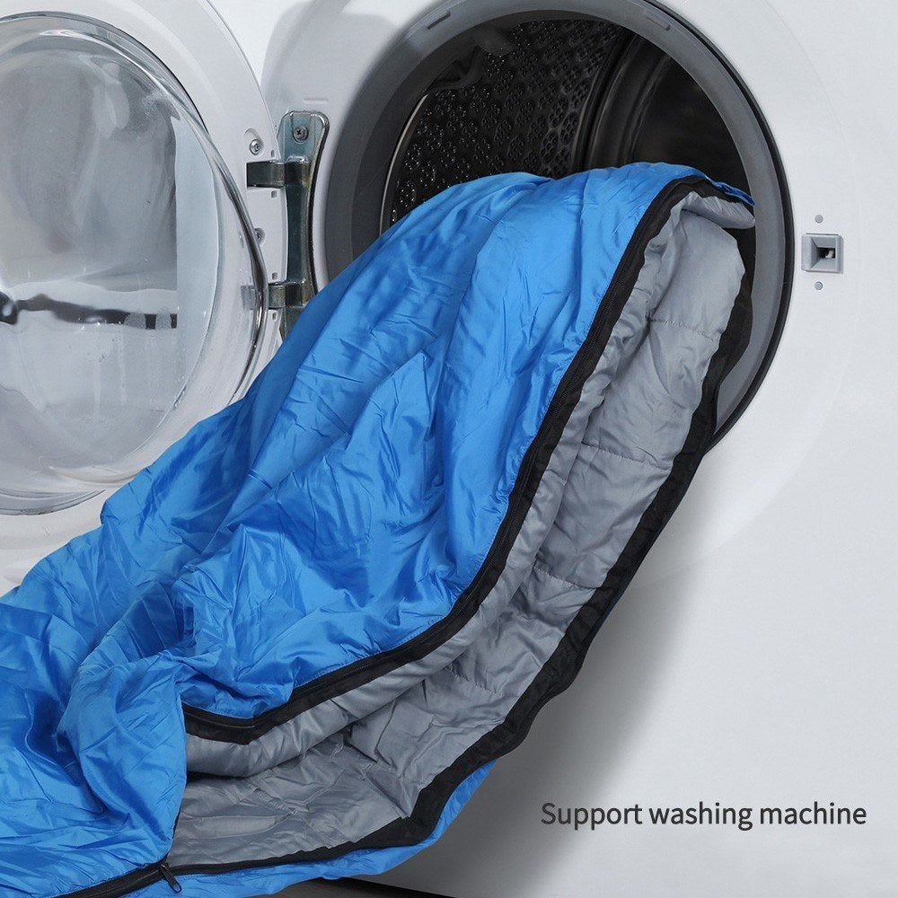 Kamperbox 3-Season Cotton Sleeping Bag: Breathable, Water-Repellent, Windproof, Lightweight & Portable for Adults