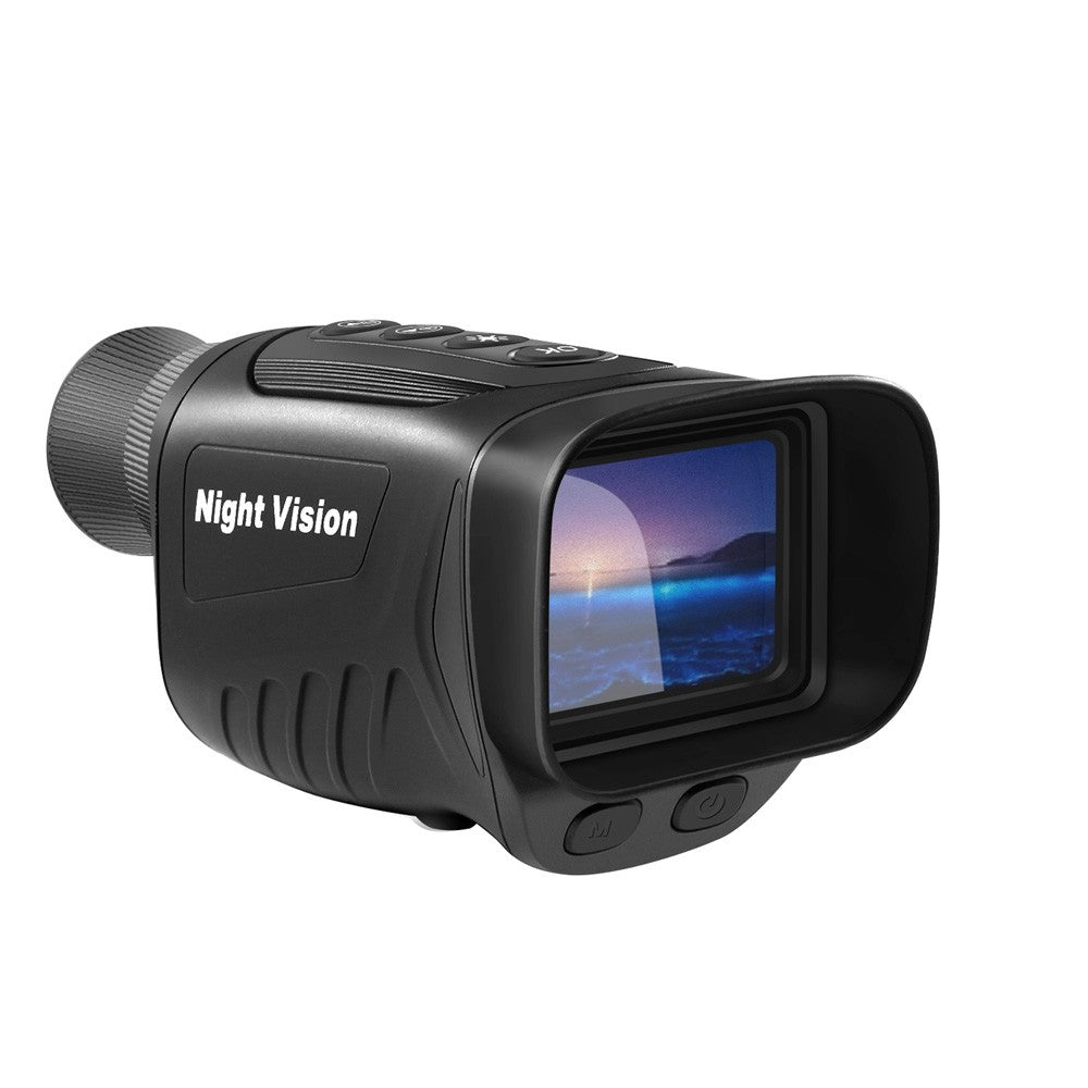2.5K Video Night Vision Monocular - 40MP Photo, 8X Zoom, 350m Range, Infrared Digital Scope Camera