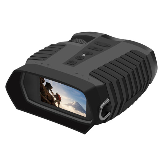 Waterproof IP65 Night Vision Binoculars with Camera, 4X Optical & 8X Digital Zoom, 3 LCD, 2.5K Video, 3W IR for Hunting & Outdoor