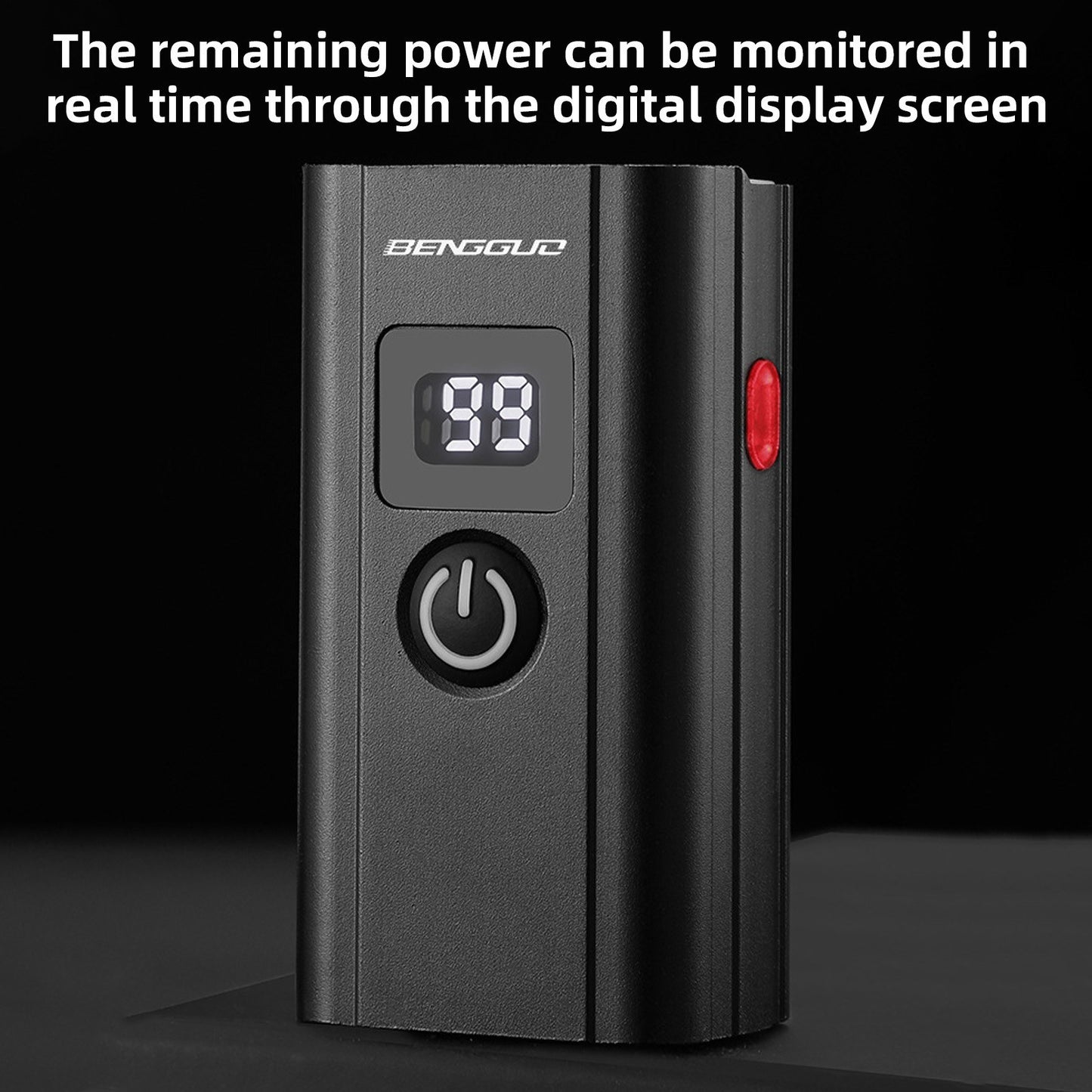 Rechargeable Waterproof Aluminum Alloy Bike Headlight - BENGGUO Bicycle Front Light