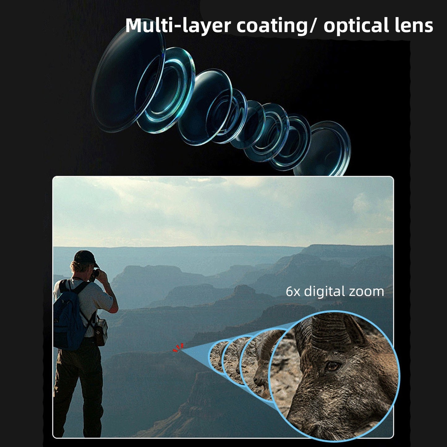 3D VR Night Vision Goggles: Infrared Binoculars with 8064x3024 Photo, 3840x1080 Video Resolutions, 150m Range, Built-in 100-Inch Display, 3W 850nm Spotlight & 7 Brightness Levels