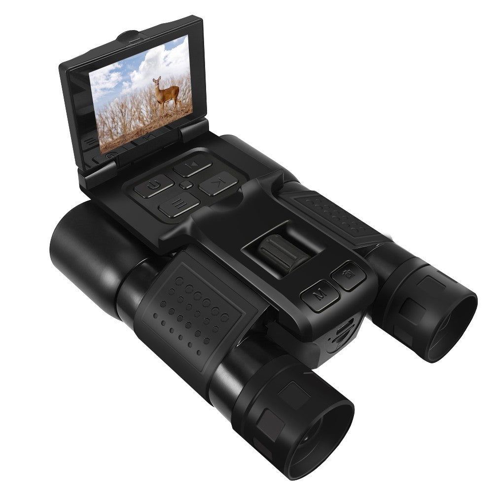 8X Zoom Digital Binoculars with 2.4-Inch LCD Camera for Bird Watching