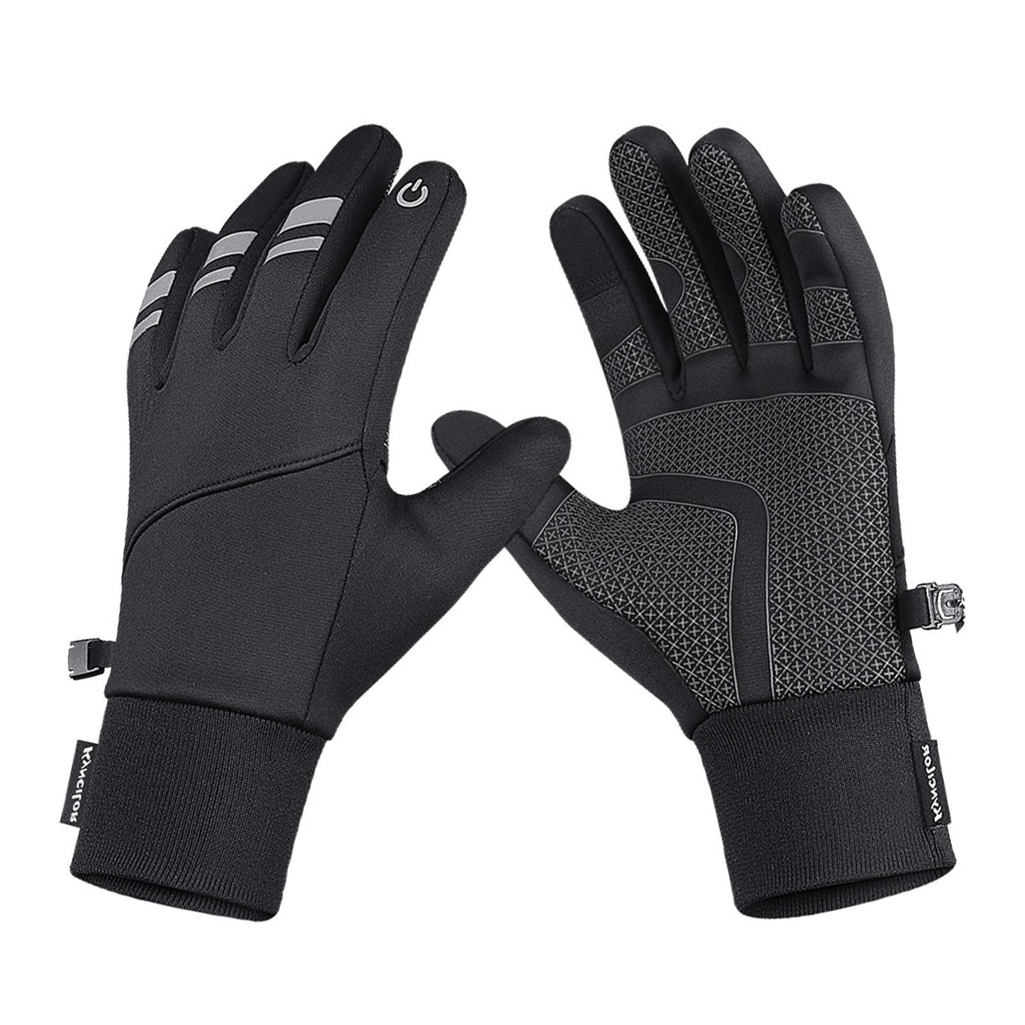 KYNCILOR Waterproof Winter Cycling Gloves - Touchscreen, Windproof, Reflective for Ski & Riding