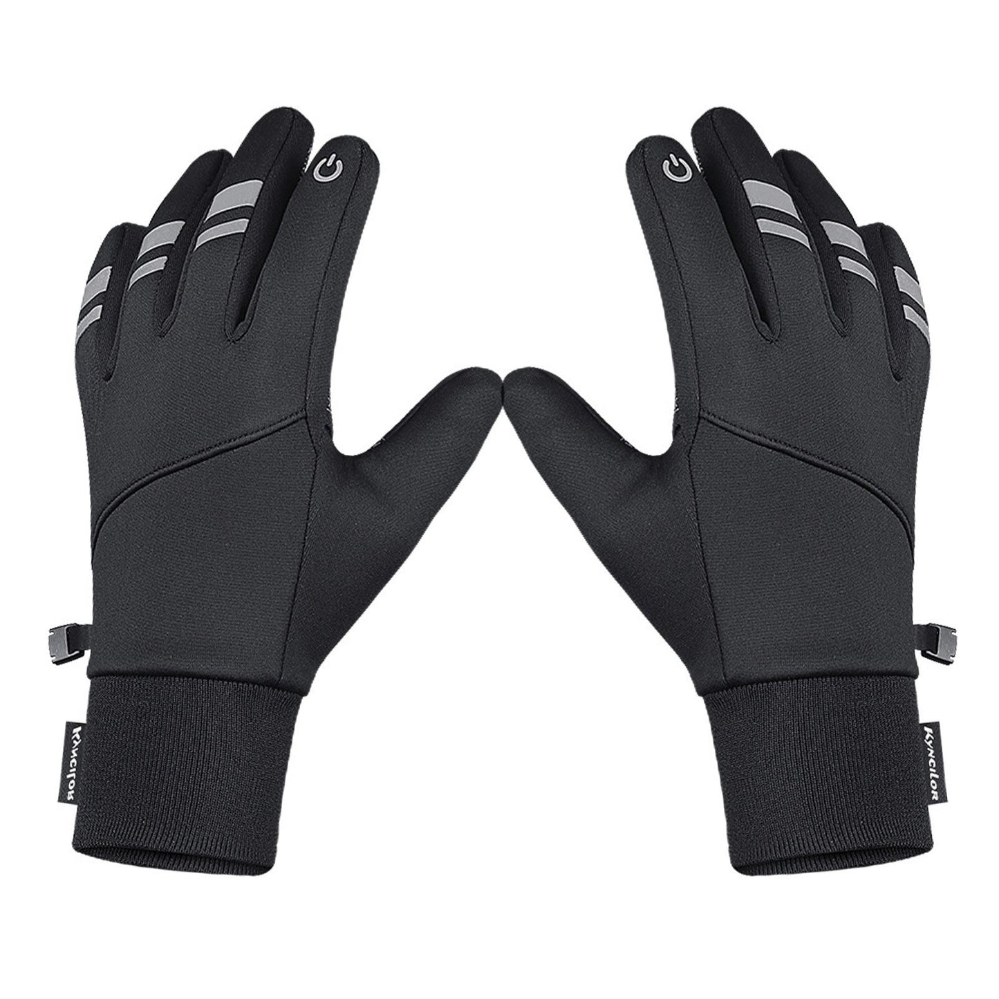 KYNCILOR Waterproof Winter Cycling Gloves - Touchscreen, Windproof, Reflective for Ski & Riding