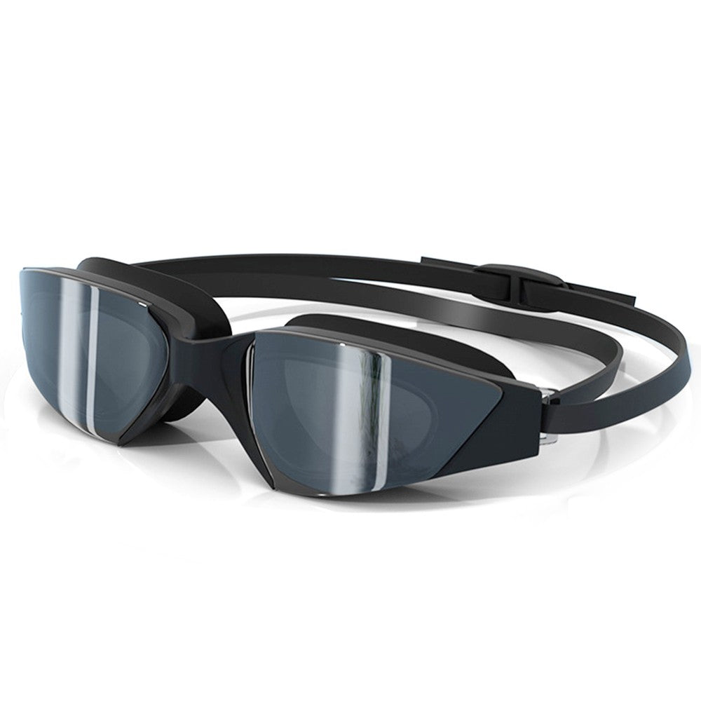 Adult Swimming Goggles - Leakproof 3D Silicone Seal, Wide-Angle View, Anti-UV, Anti-Fog, Flexible Fit for Various Face Types
