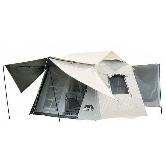Gofun Large Family Cabin Tent with Projector Screen - Waterproof & Sunproof for Outdoor Camping & Hiking