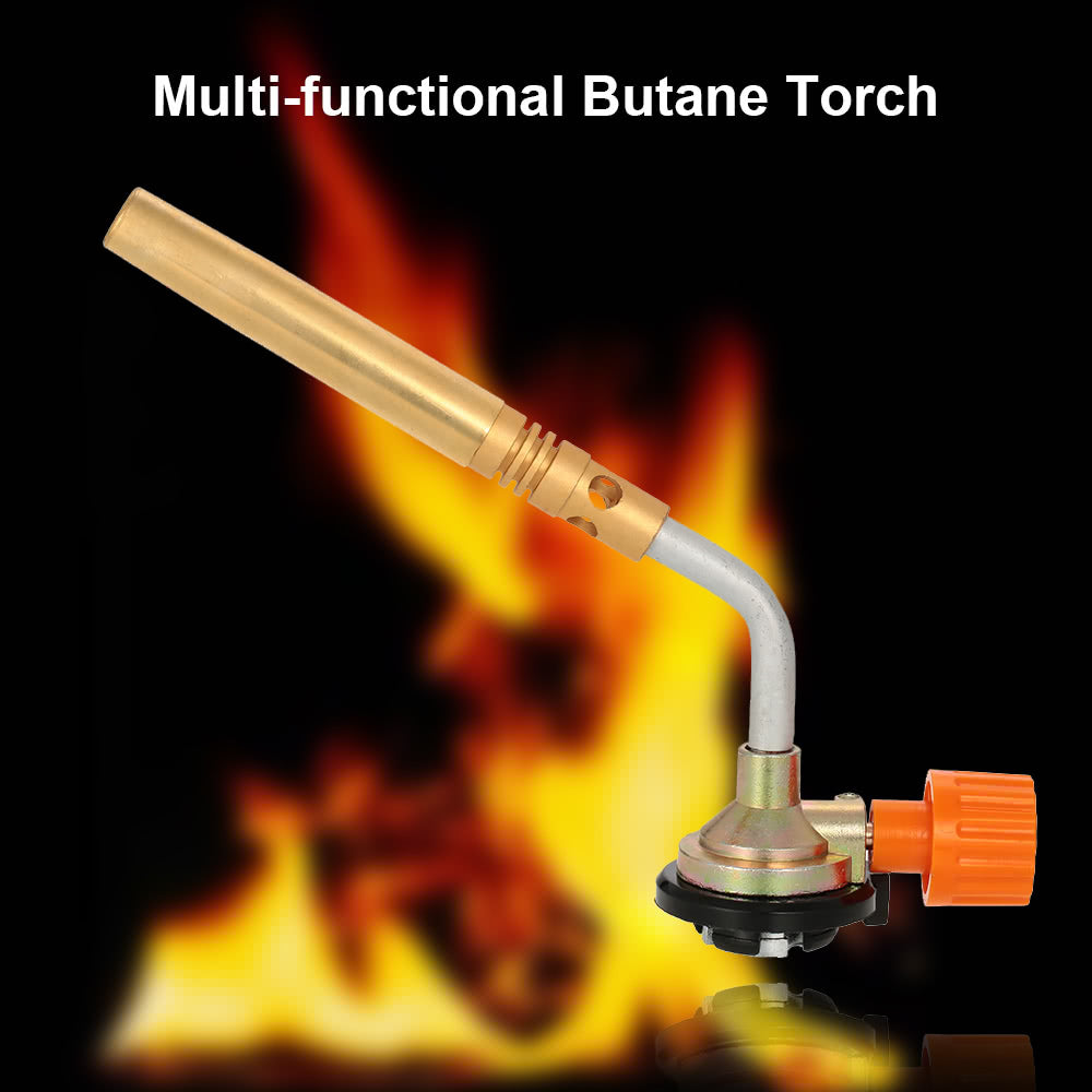 Versatile Outdoor Butane Torch: Solder, BBQ, Welding & Culinary Lighter for Kitchen & Camping