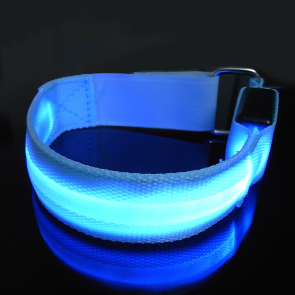 Adjustable LED Reflective Waist Belt for Running, Hiking & Cycling