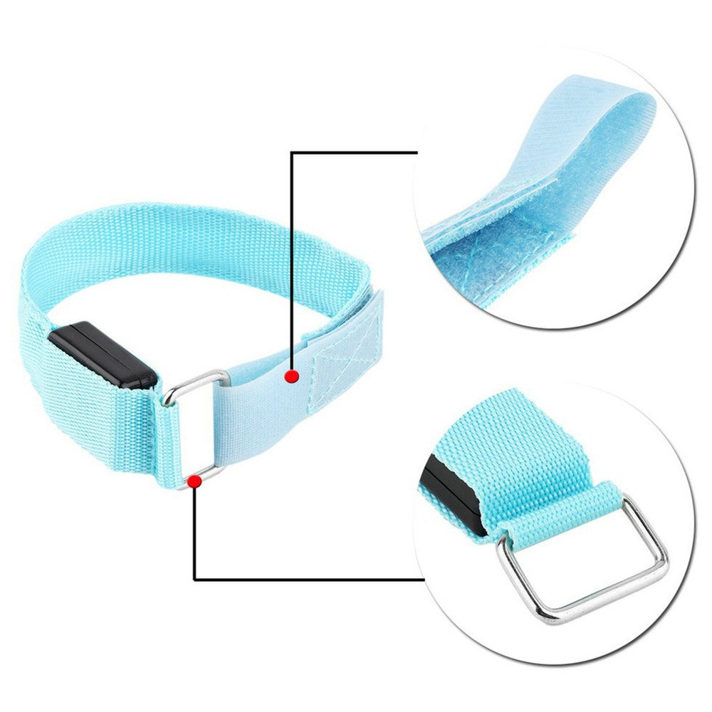 Adjustable LED Reflective Waist Belt for Running, Hiking & Cycling