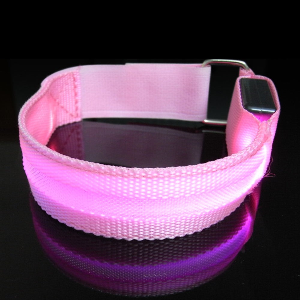 Adjustable LED Reflective Waist Belt for Running, Hiking & Cycling