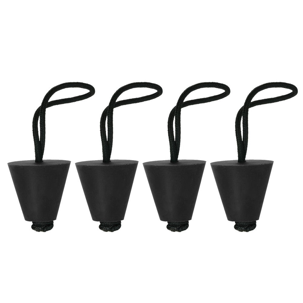 Universal Kayak & Canoe Scupper Plug Kit - 4PCS Drain Hole Stoppers