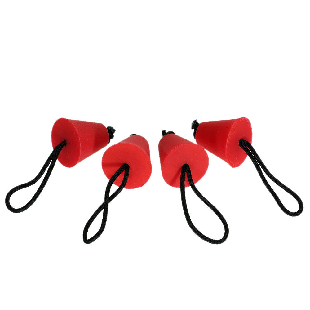 Universal Kayak & Canoe Scupper Plug Kit - 4PCS Drain Hole Stoppers