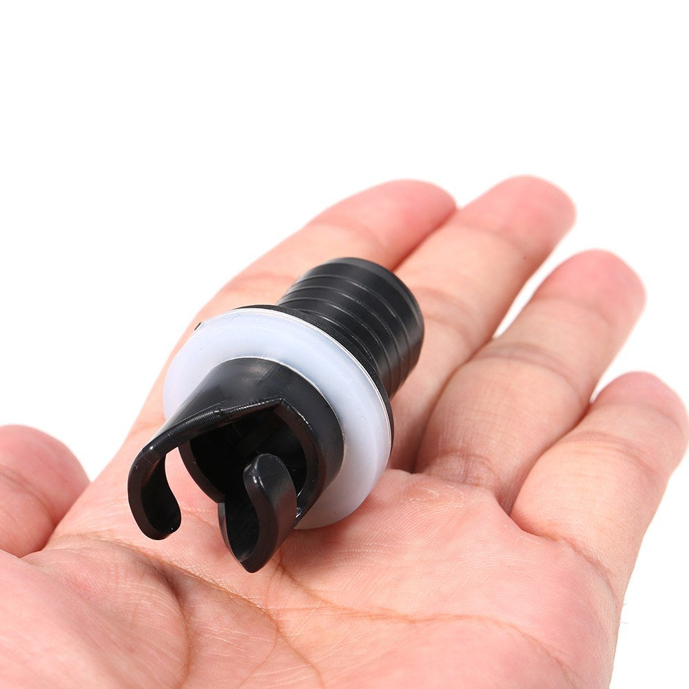 Inflatable Boat Kayak Valve Adapter Set - 2 Pack Air Pump Hose Connectors