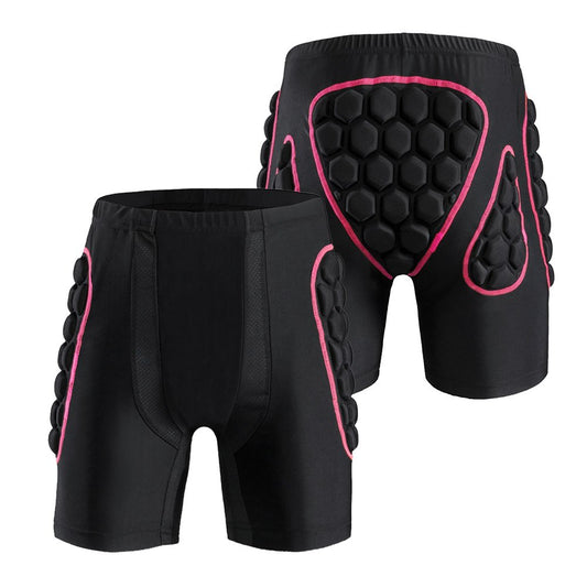 Womens Padded Protective Hip & Butt Armor Shorts