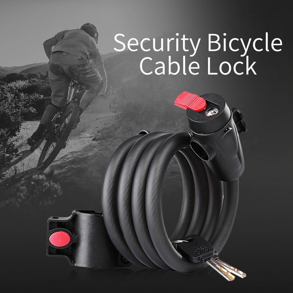 Heavy Duty Anti-Theft Security Cable Lock - Versatile