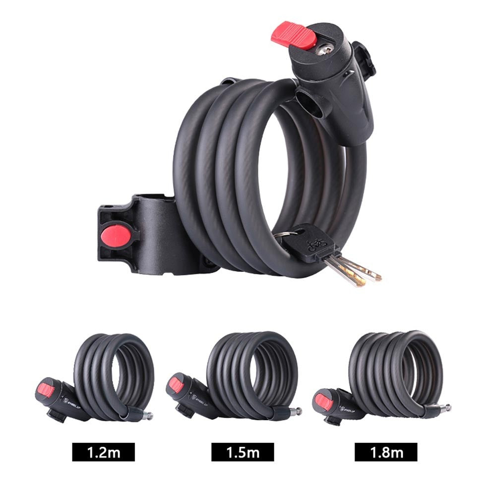 Heavy Duty Anti-Theft Security Cable Lock - Versatile