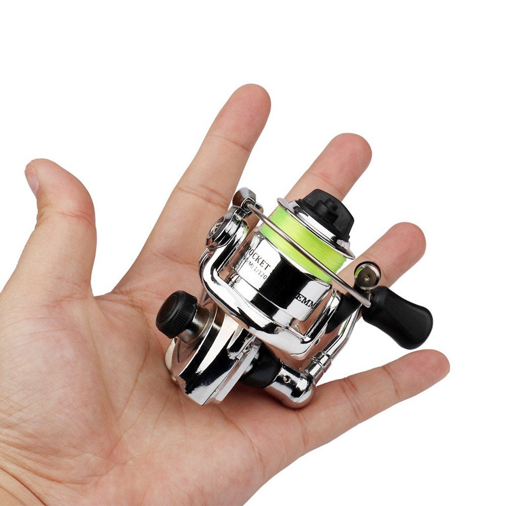 Mini Pen Telescopic Fishing Rod & Reel Combo Kit: Pocket Collapsible Spinning Set