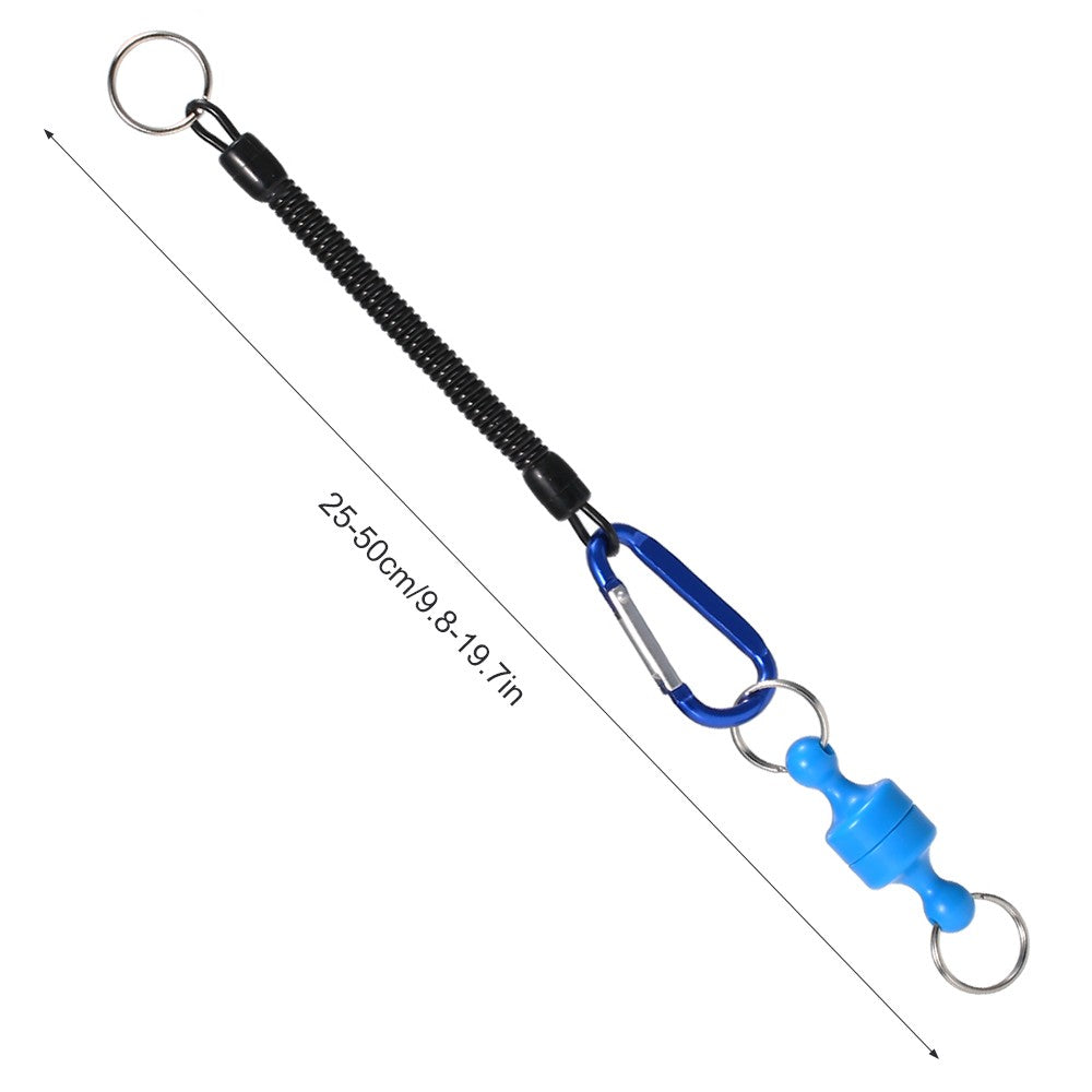 Magnetic Quick-Release Clip for Fishing Nets