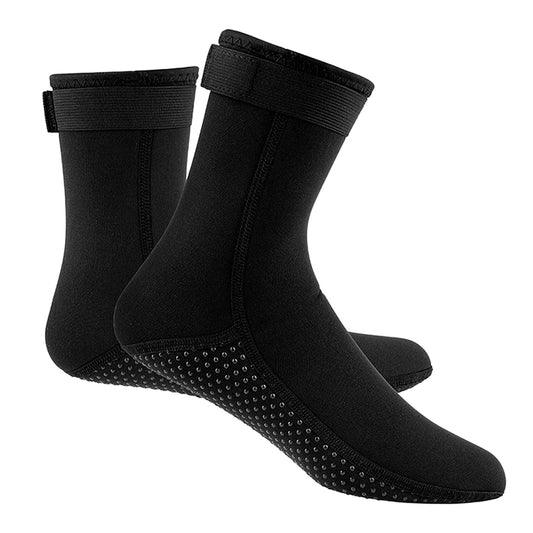 3mm Neoprene Wetsuit Socks - Thermal Anti-Slip Scuba, Surfing, Diving, Spearfishing & Water Sports
