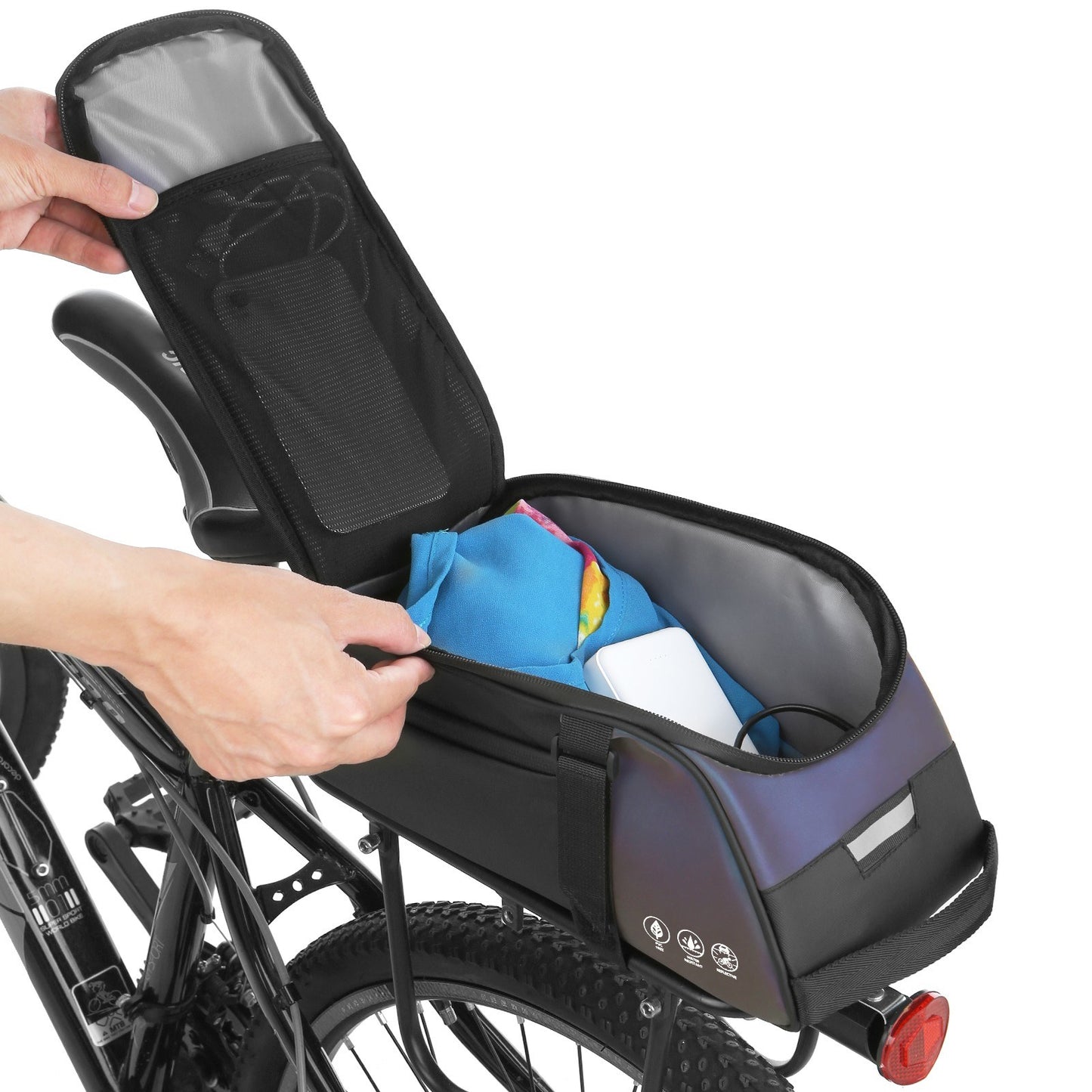 Waterproof Cycling Bag - Rear Rack, Backpack & Shoulder Bag