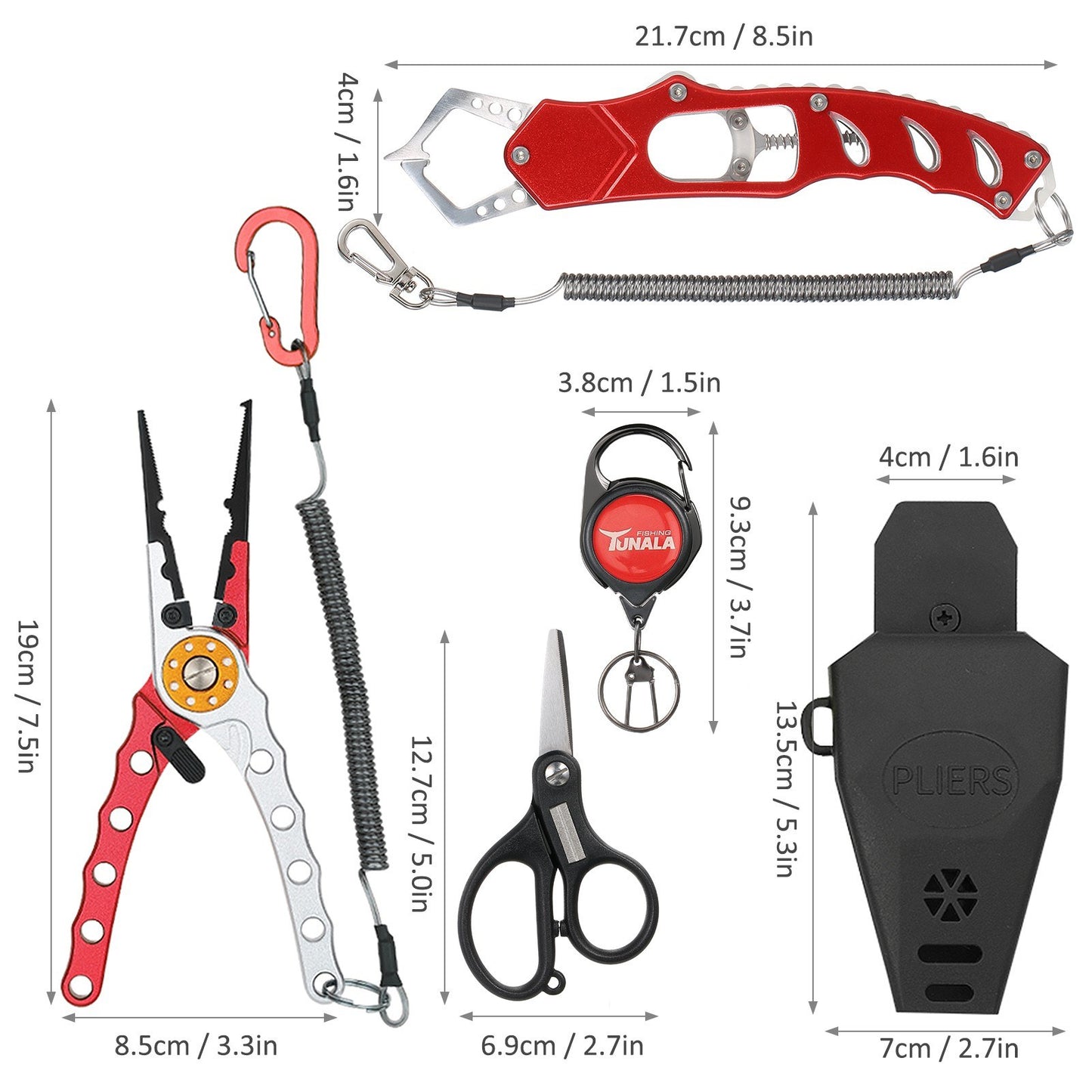 Versatile Fishing Pliers Set