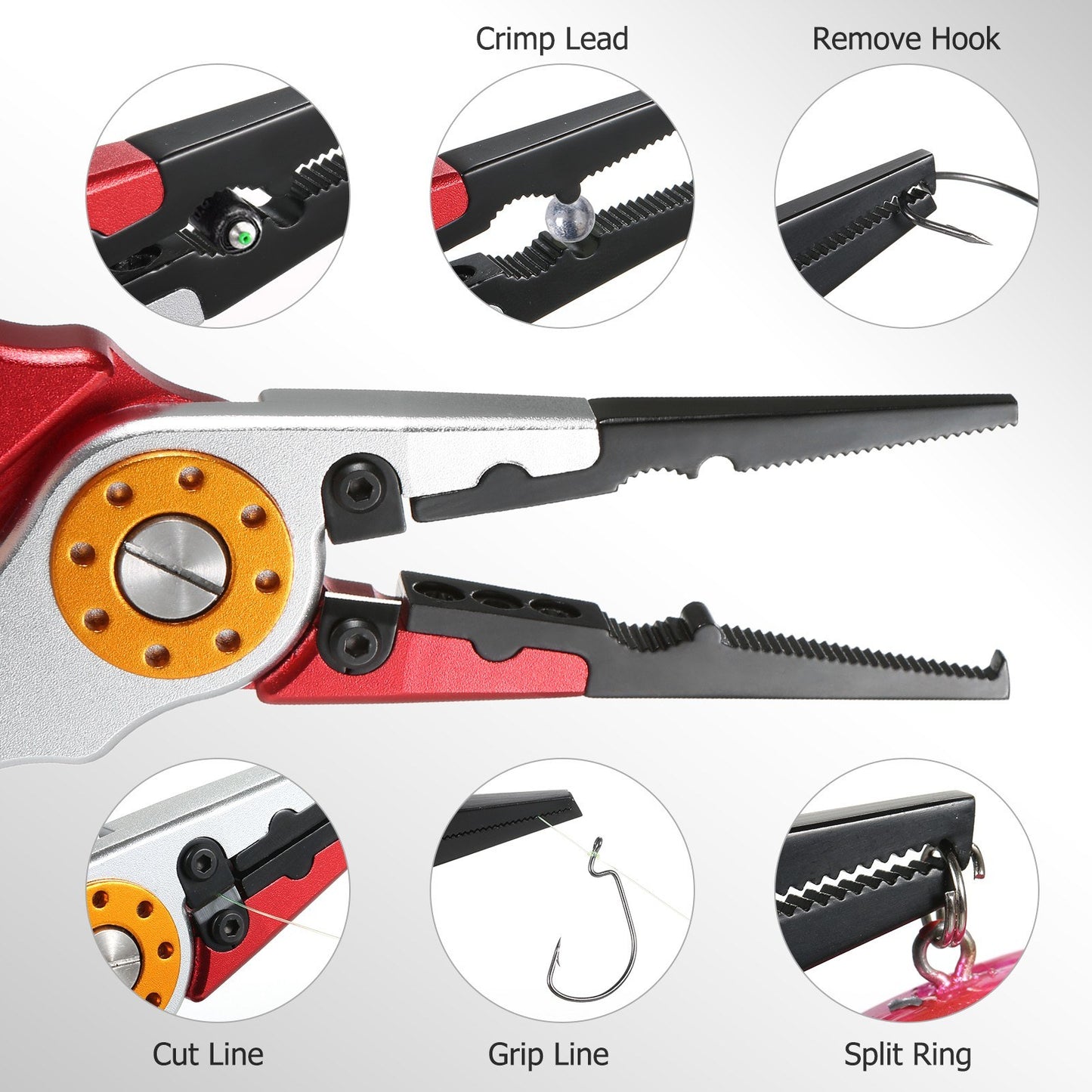 Versatile Fishing Pliers Set