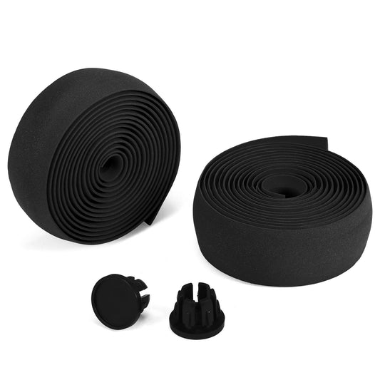 2pcs Non-Slip EVA Bicycle Handlebar Tape with Shockproof Design - Soft, Breathable Road Bike Cycling Wrap