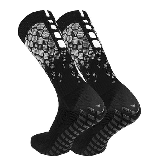 Unisex Non-Slip Soccer Socks with Grippers - Breathable Athletic Socks for Yoga, Football, and Gym