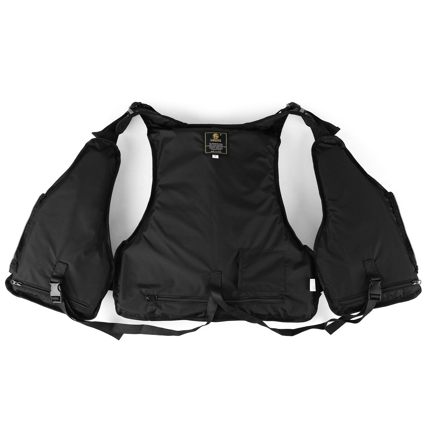 Fly Fishing Buoyancy Vest with Multi-Pockets & Water Bottle Holder for Kayaking, Sailing, Boating & Water Sports