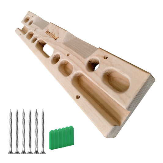 Climbing Fingerboard Wooden Hang Board Doorway Hand Strengthener for Finger Grip Training and Pull-Up