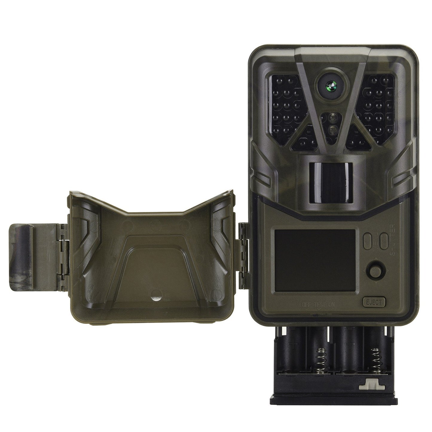4K WiFi Trail Camera 36MP, App-Controlled Hunting Cam with 65ft Night Vision, 120° PIR Detection, IP65 Waterproof, Enhanced 5MP Sensor