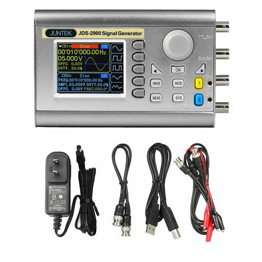 JUNTEK JDS2900 Series DDS Function Signal Generator, 15MHz-60MHz, Dual-Channel Frequency Counter, Arbitrary Waveform Generator