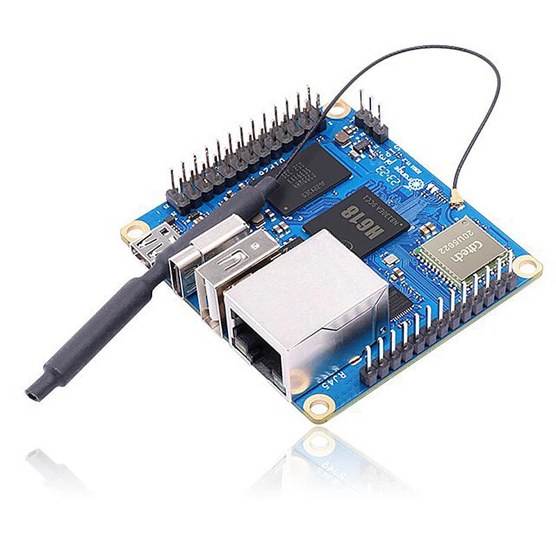 Orange Pi Zero 3 Mini PC, 4GB RAM, Allwinner H618, WiFi+BT5.0, Gigabit LAN, Open Source Development Single Board Computer