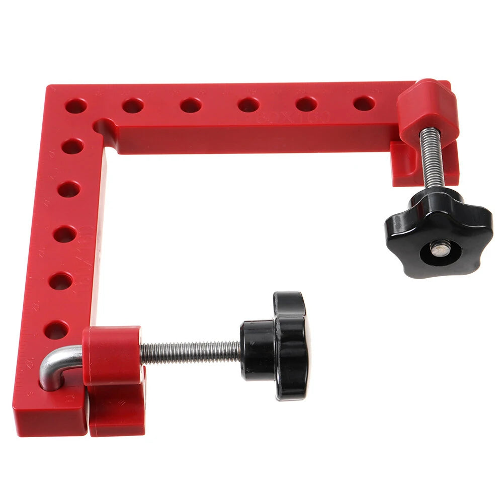 Woodworking Right Angle Positioning Clamp - 120mm & 160mm Corner Ruler Fastening Tool