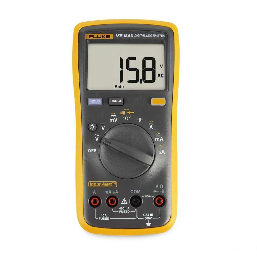 FLK-15B MAX-01 High Precision Digital Multimeter, 4000 Counts AC/DC Voltage Auto Portable Multifunction