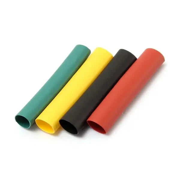 Halogen-Free Heat Shrink Tubing Kit, 328PCS, 5 Colors, 8 Sizes, 2:1 Polyolefin