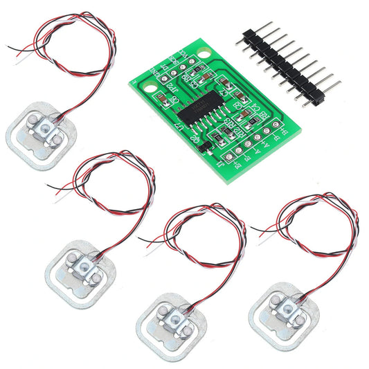 DIY 50KG Load Cell Weight Sensor Kit with HX711 AD Module - 4pcs